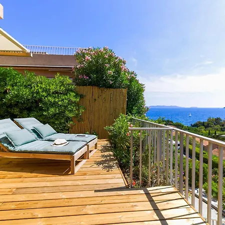 Select'Sohome - Splendide Mazet Avec Vue Mer A La Fossette - Sole&Mare Le Lavandou Exterior photo